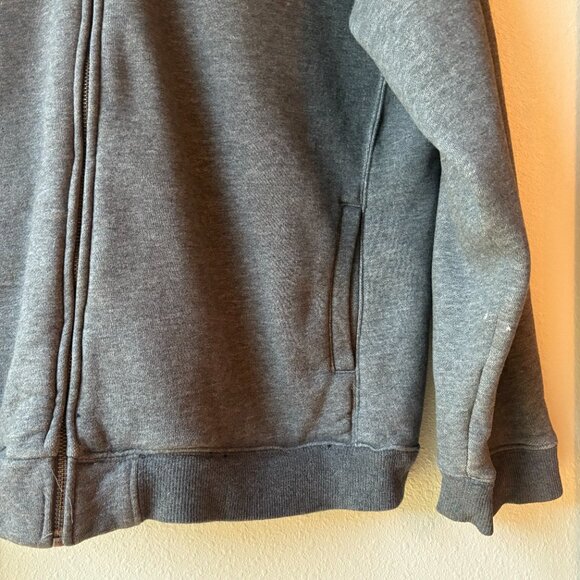 Columbia Cotton Blend Gray Fleece Hoodie Cotton Blend Hoodie Gray Hoodie Size XL - Picture 4 of 7